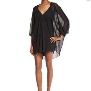 Diane Von Furstenberg Dress - Black Fleurette sz.2